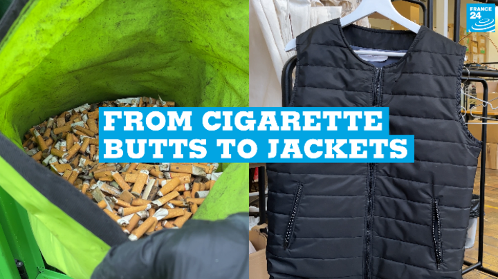 From cigarette butts to jackets, a French start-up revolutionises recycling.